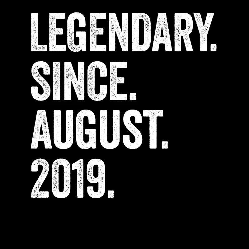 4. Geburtstag 4 Jahre Legendary Since August 2019