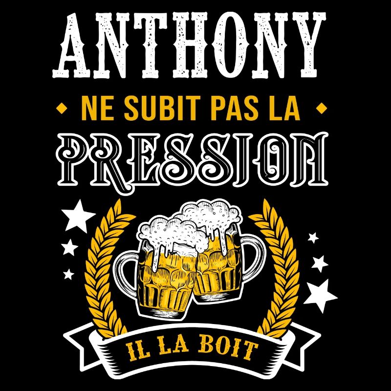 Anthony bière anthony cadeau anthony fêtes