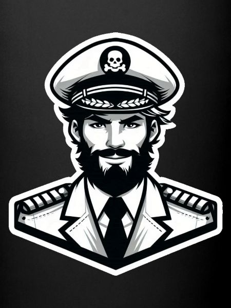 Autocollant Capitaine