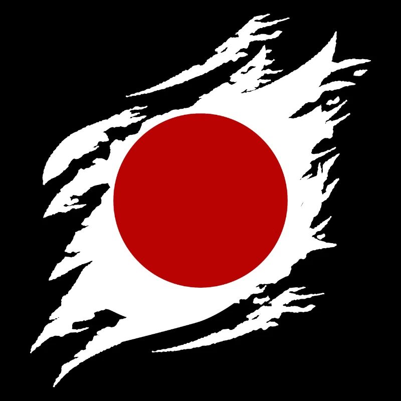 Drapeau du Japon utilisé Look Nihon Drapeau japonais