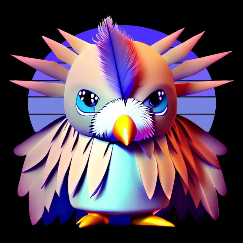 Oiseau polygonal