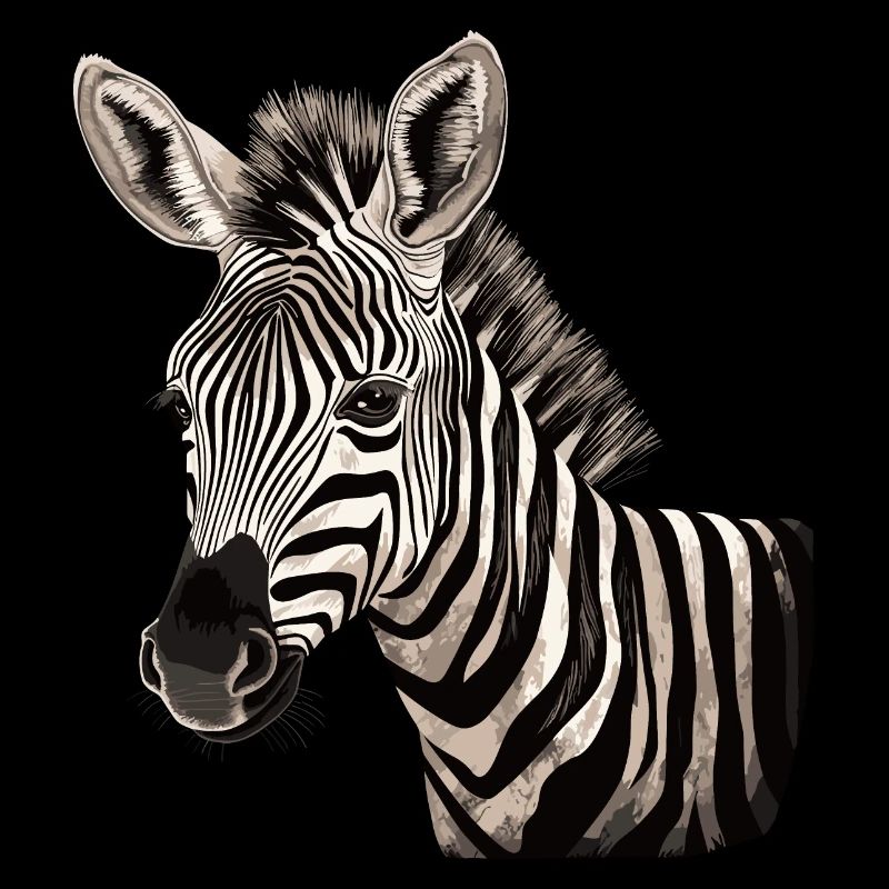 Zebra Afrika Tier