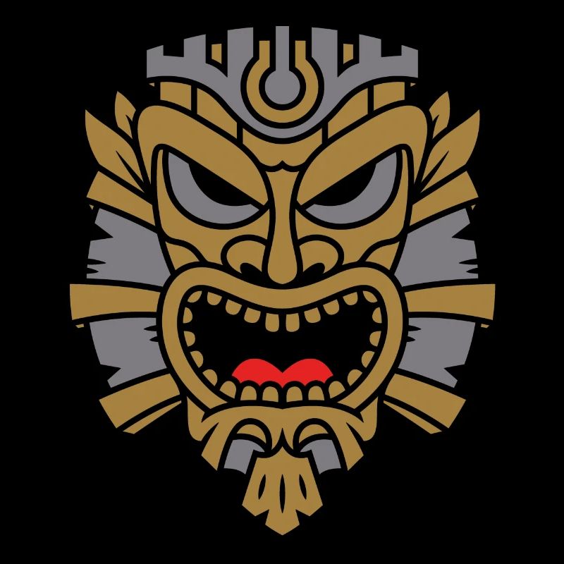 Mystical Mysterious Aztec Mask