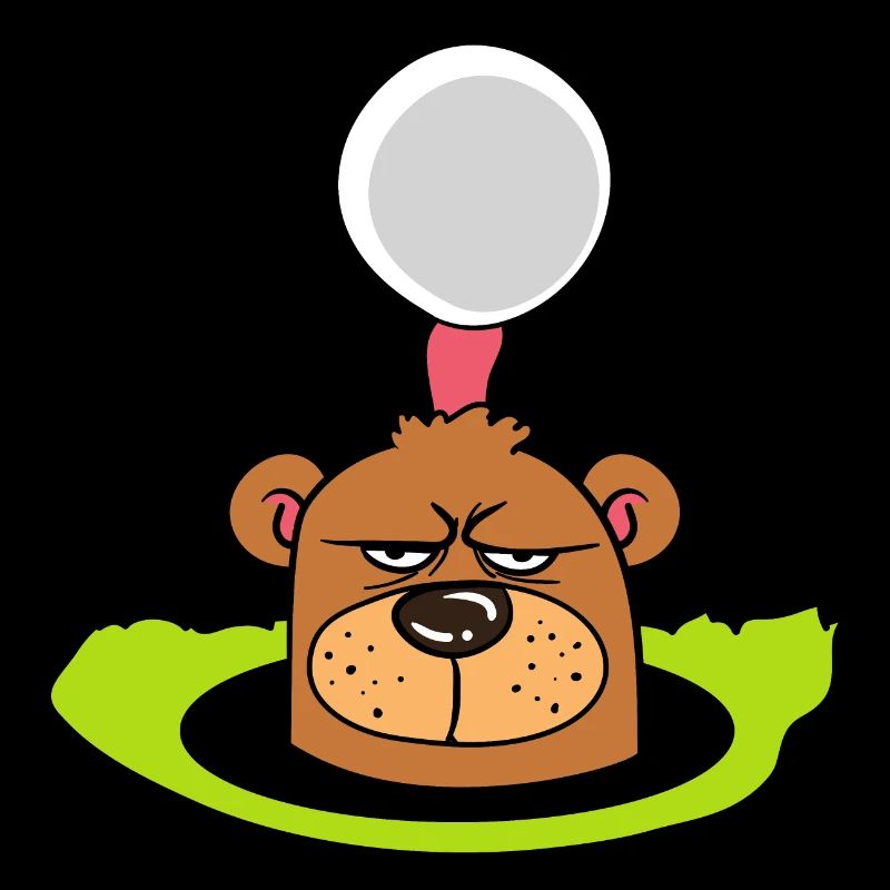 Gopher golf ball golf golfer golfer golf course