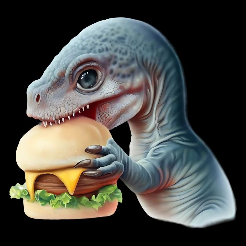 Cheeseburger Dinosauerier