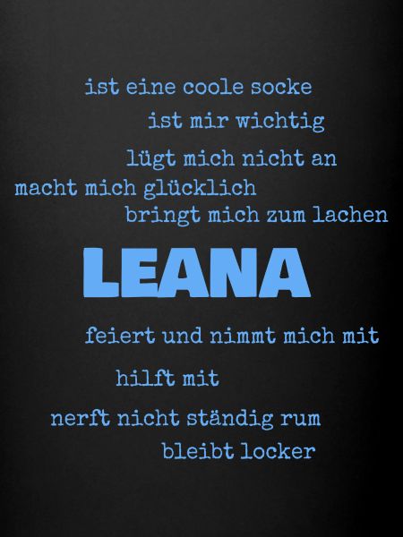 Leana comme dictons