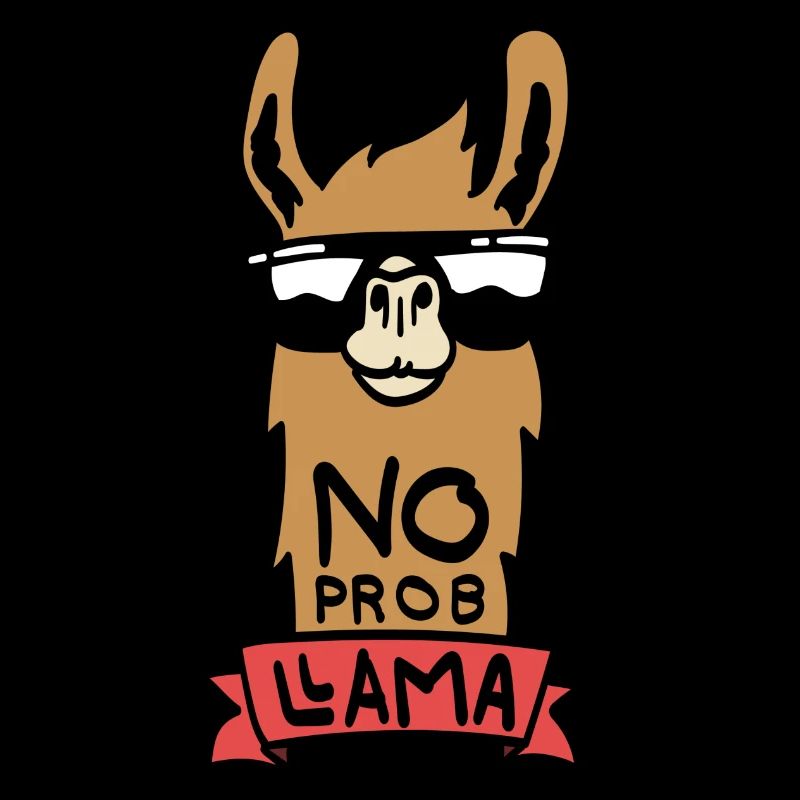 No ProbLlama - cadeau de lama cool