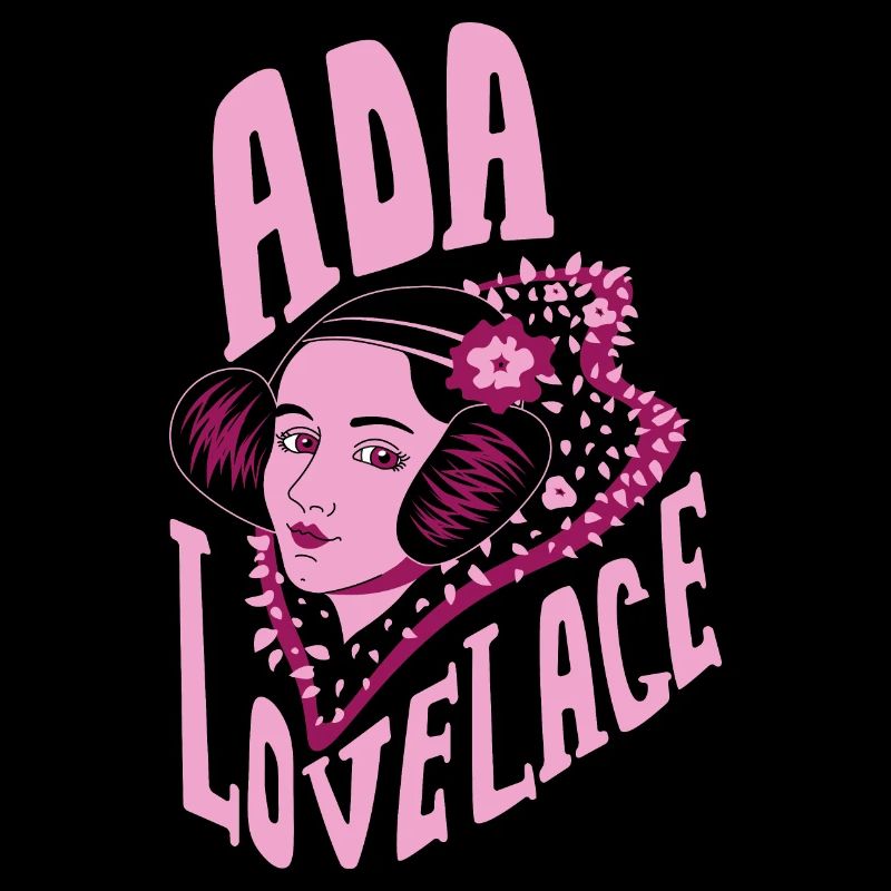 Ada Lovelace Pink - Inspirational Mathematician