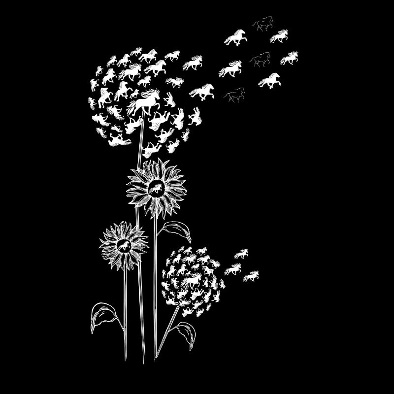 Pissenlit à la fleur et Tölt White