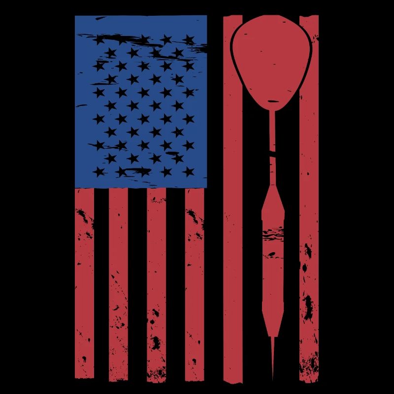 Fléchettes Drapeau des États-Unis