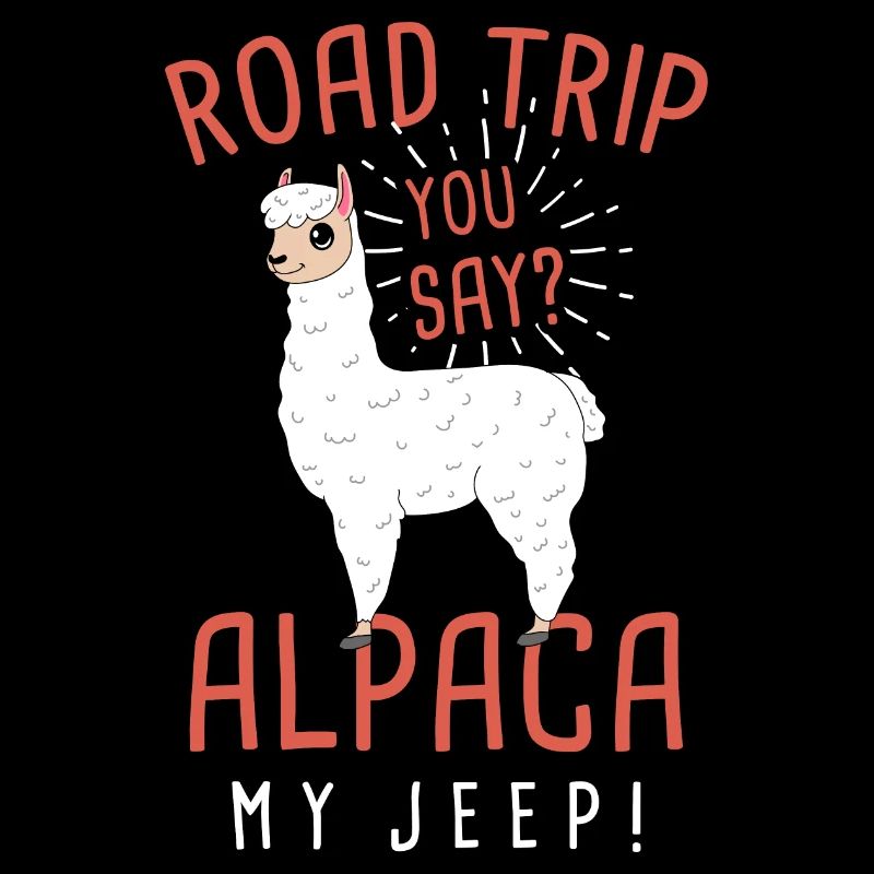 Road trips vous dites? Alpaga! Mammifère camélidé