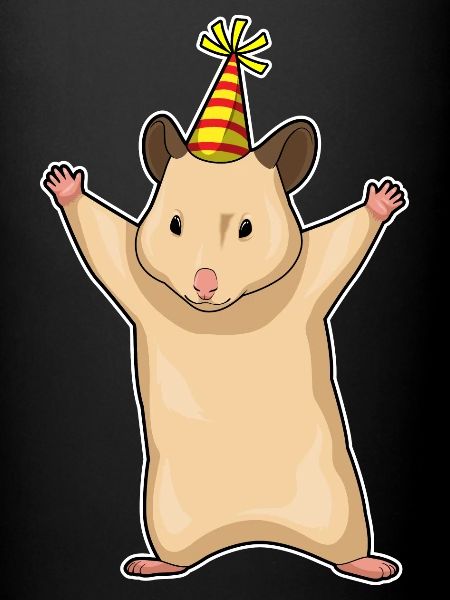 Hamster Birthday Party Hat
