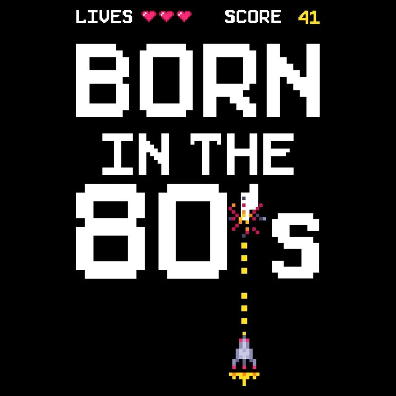 41. Geburtstag Geboren in den 80´ern Gamer Arcade