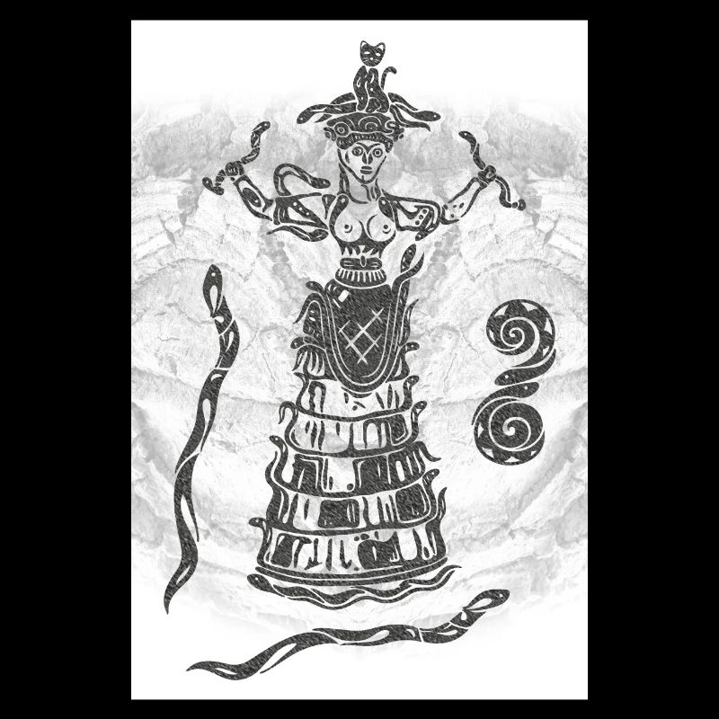 Snakes Goddess Snake Goddess