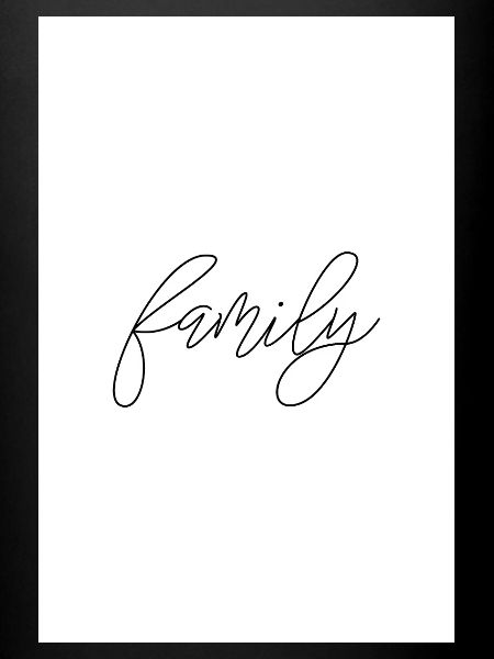 Affiche Famille Famille