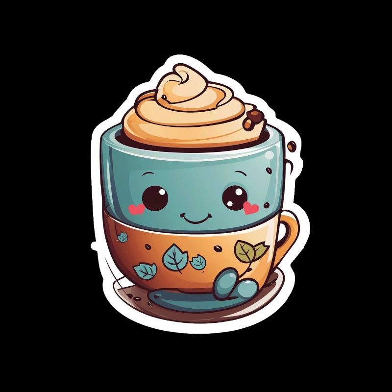 Caffeine Bliss: Cute Coffee Cup