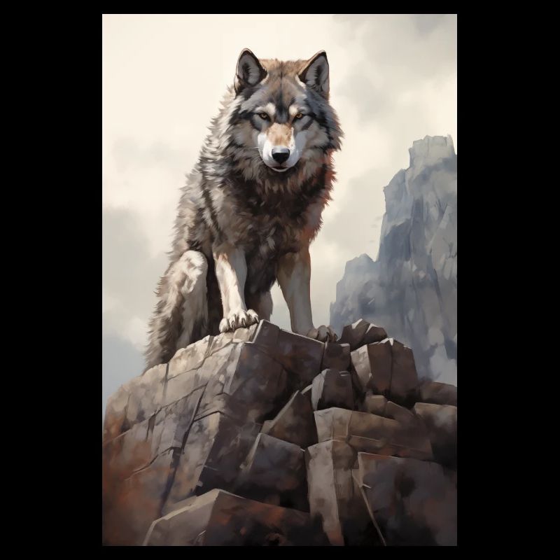 Illustration de Loup