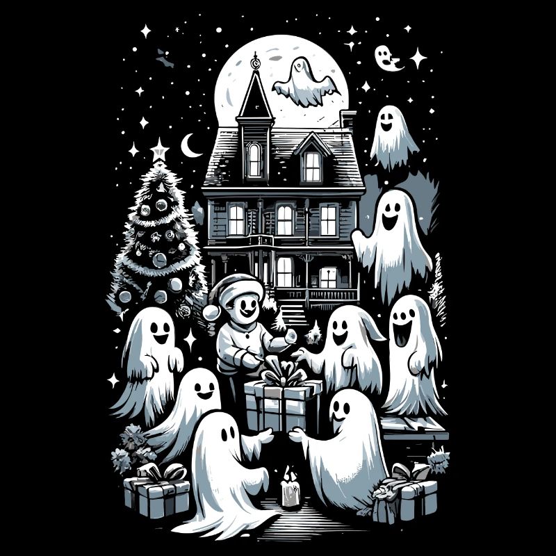 Ghostly Gift Exchange Ghostly Christmas