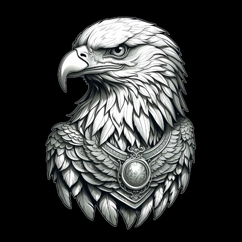 Graphique de tête d’aigle