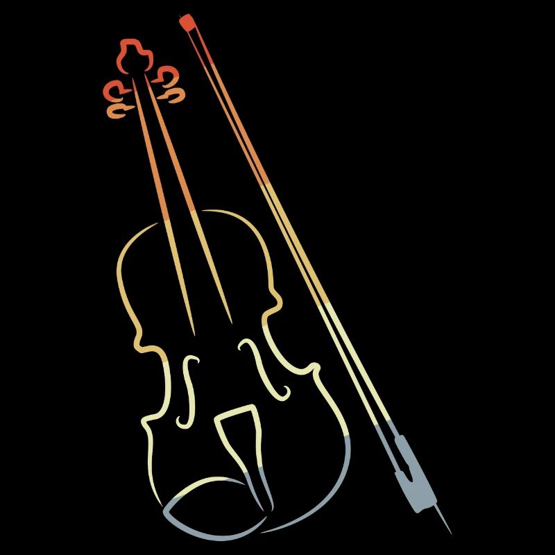 Violine und Bogen