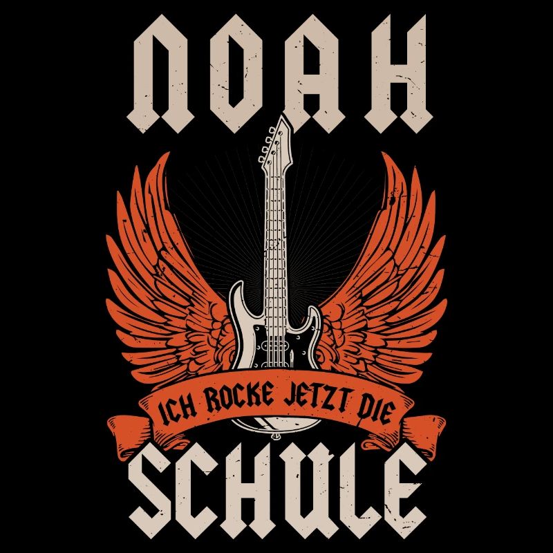 Schulkind Noah Ich Rocke Jetzt Die Einschulung