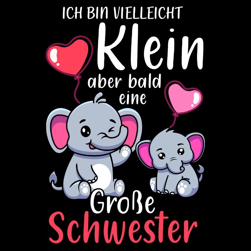 Ich Bin Klein Aber Bald Eine Große Schwester
