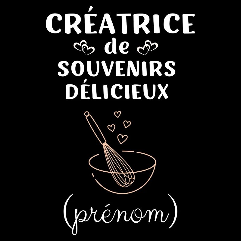 Customizable apron (first name)