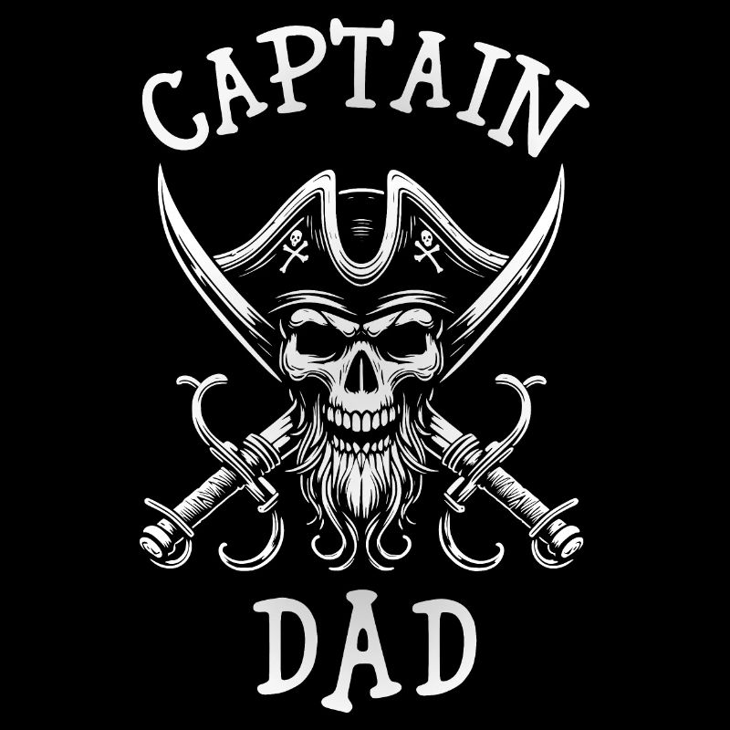 Piratenschädel-Säbel, Captain Dad