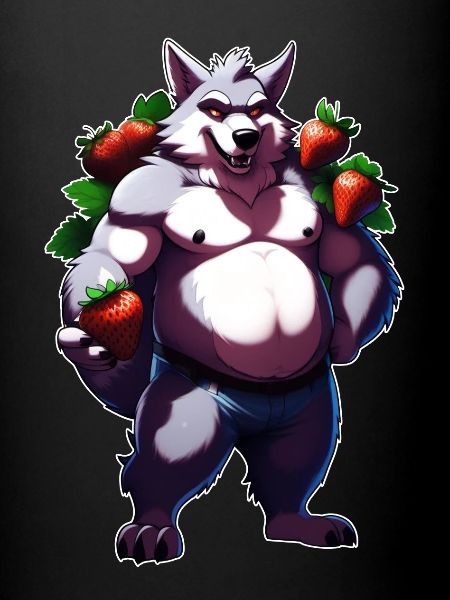 Loup Fraise 1
