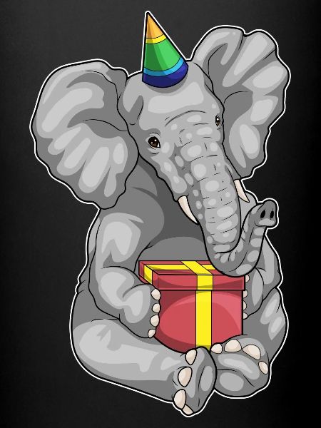 Elephant Birthday Parthut