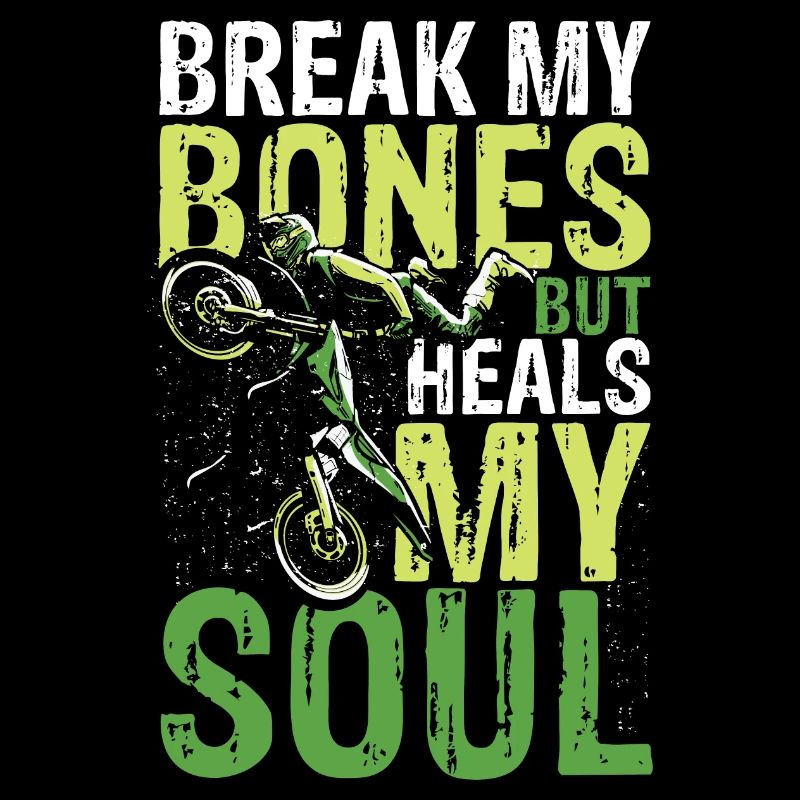 Break my bones but heals my soul