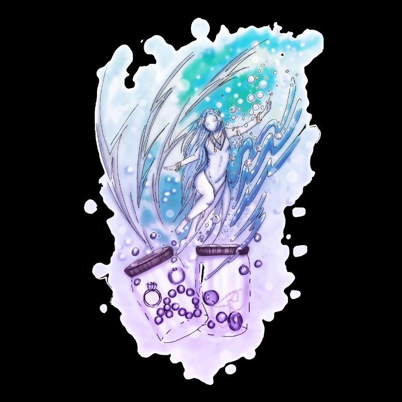 Wicca Wassermann Nixe Sternzeichen