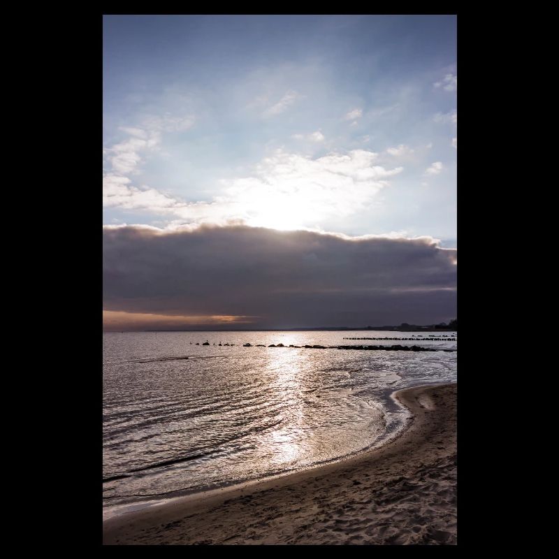 Sunset on the beach