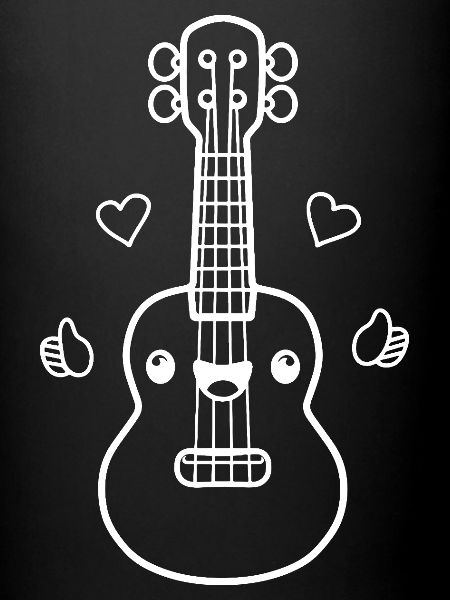 Ukulele Comic Look