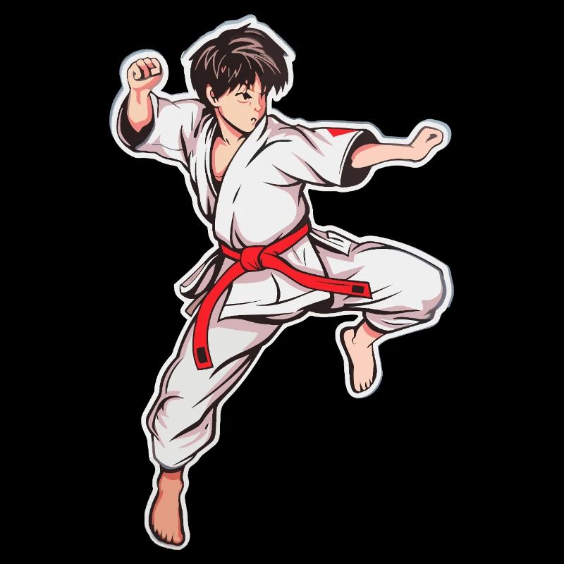 Karate Junge
