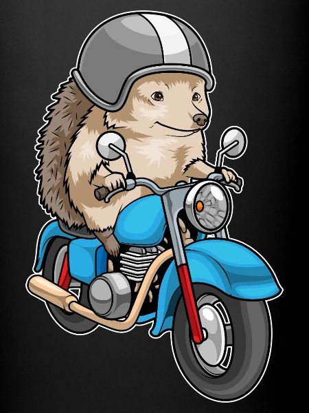Moto hérisson