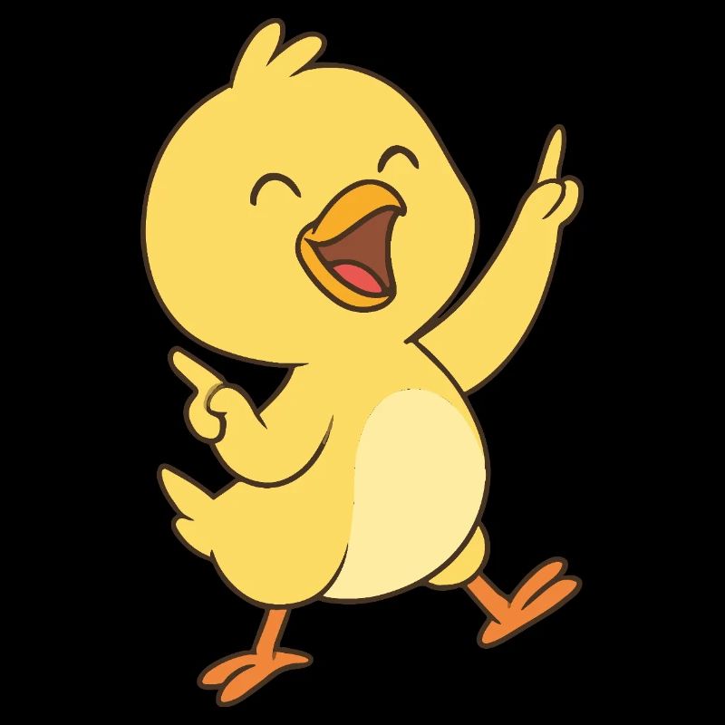 Danse du poussin heureux