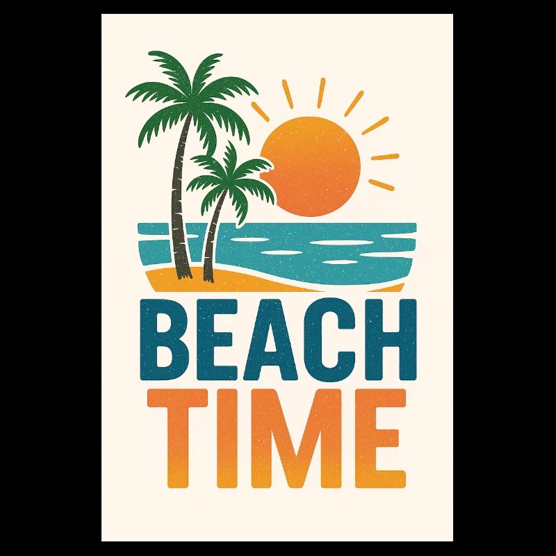 Beach Time - Palmen