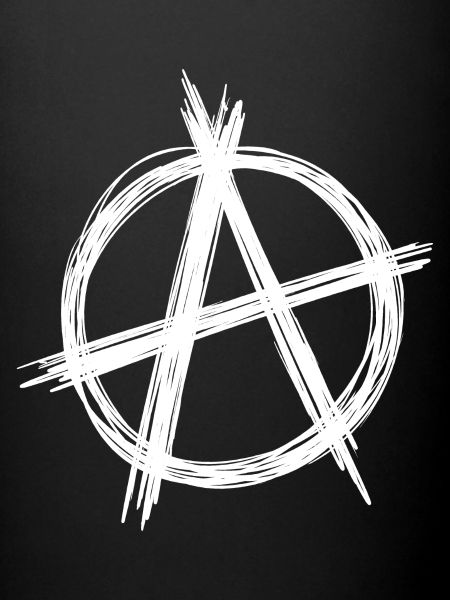 White anarchy icon