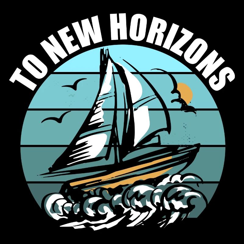 Sailing ship - Off to new horizons