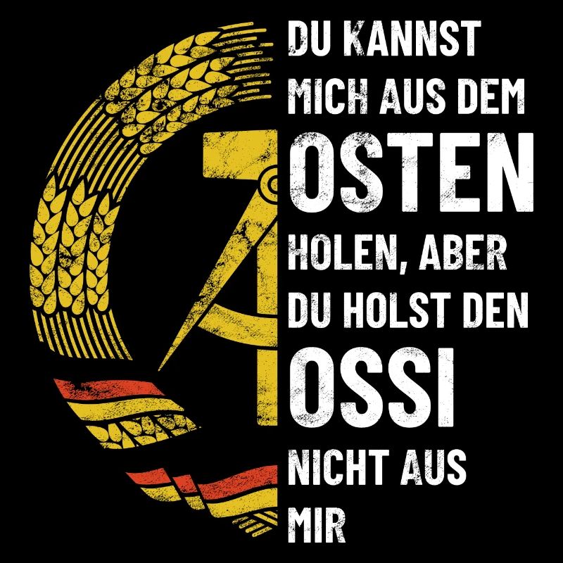 DDR Osten, Ossi Spruch Geschenk