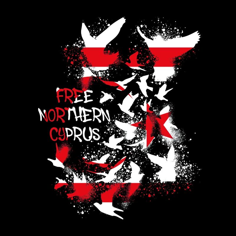 Chypre du Nord libre,liberté,grec,pigeons