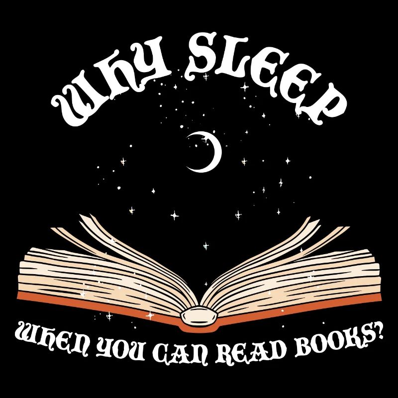 Bücher statt Schlaf: Ein Leser-Mantra