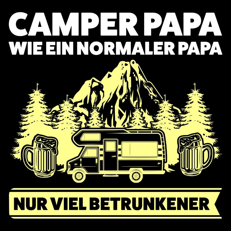 Camper Papa Camping Geschenk