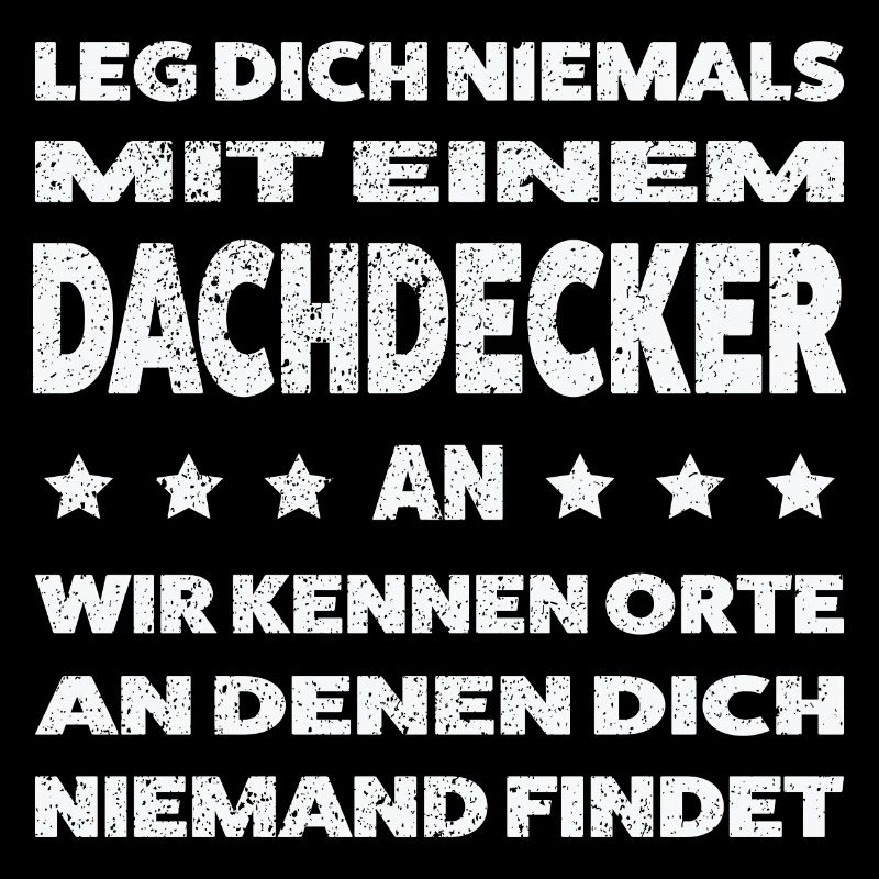 Dachdecker Beruf Dachdeckerei Geschenk
