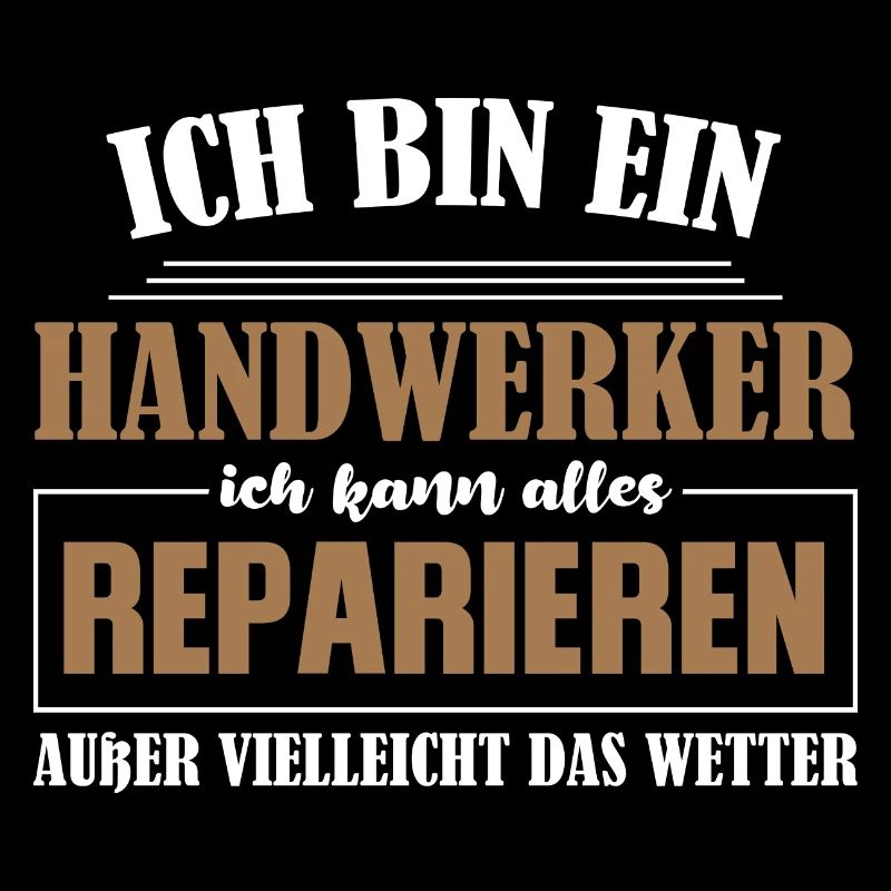 Handwerker Beruf Handwerker Geschenk