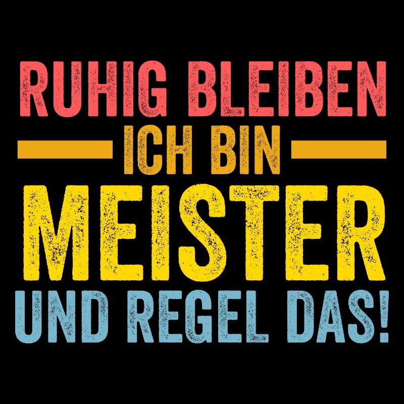 Meister Prüfung Handwerker Geschenk