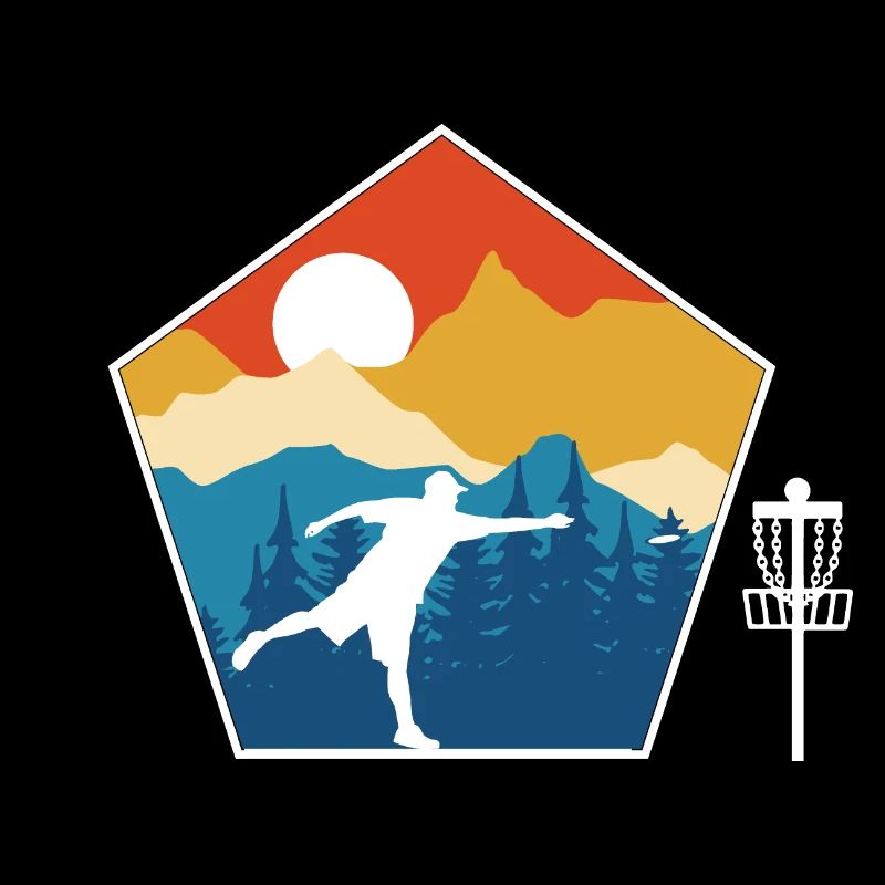 Disc Golf - Disc Golfing Ultimate Frisbee Natural