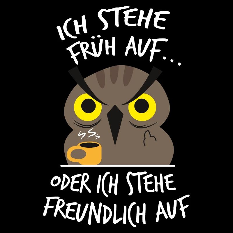 Nachteule Frühaufsteher Kaffee