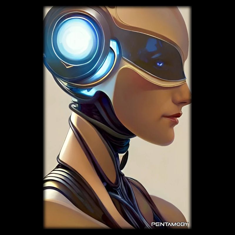 Roboter Frau Zukunft Cyborg Maschine Technik